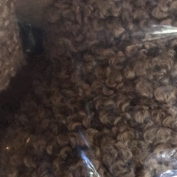 Pottery Barn Cozy Brown Teddy Faux Fur Dog Pillow with Bell Collar 🐕 - Picture 15 of 15